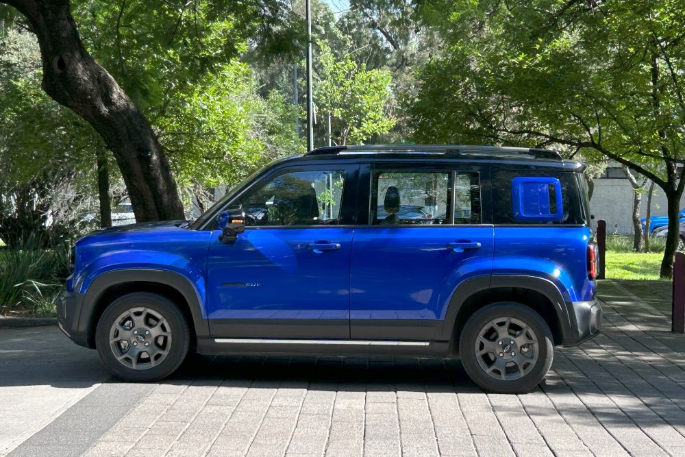 El diseño de Chevrolet Spark EUV, tipo Boxy, es cuadrado, amplio y juvenil. 