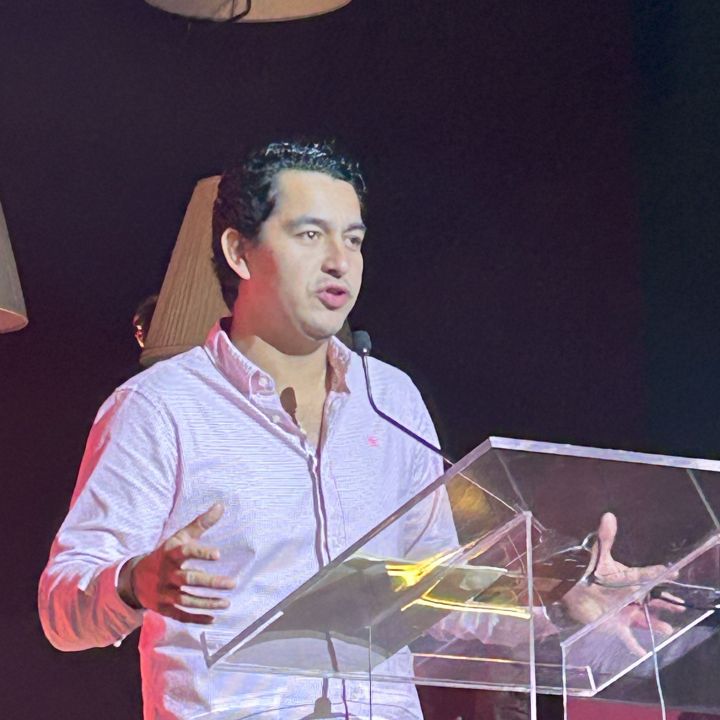 Roberto Gradillas, Secretario de Economía y Turismo de Sonora en la presentación de la GCD 2025