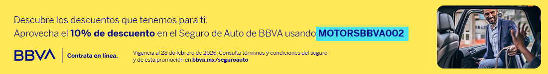 10% de descuento en seguro de Auto BBVA