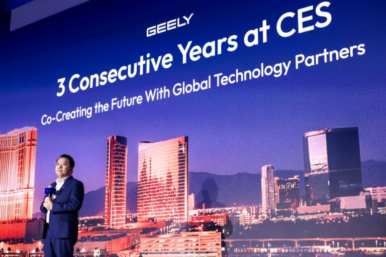 Geely participa en el CVES 2026 en las Vegas por tercer año consecutivo