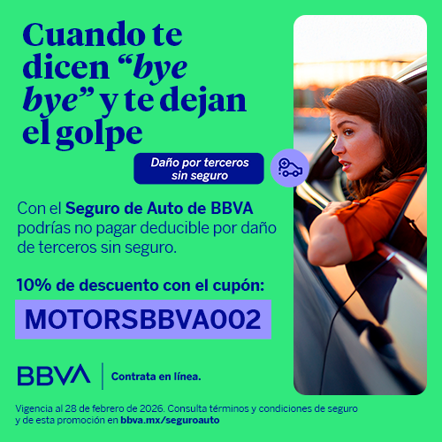 10% de descuento en seguro de Auto BBVA