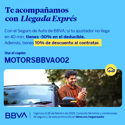 10% de descuento en seguro de Auto BBVA