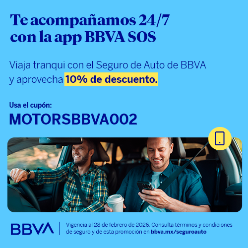 10% de descuento en seguro de Auto BBVA