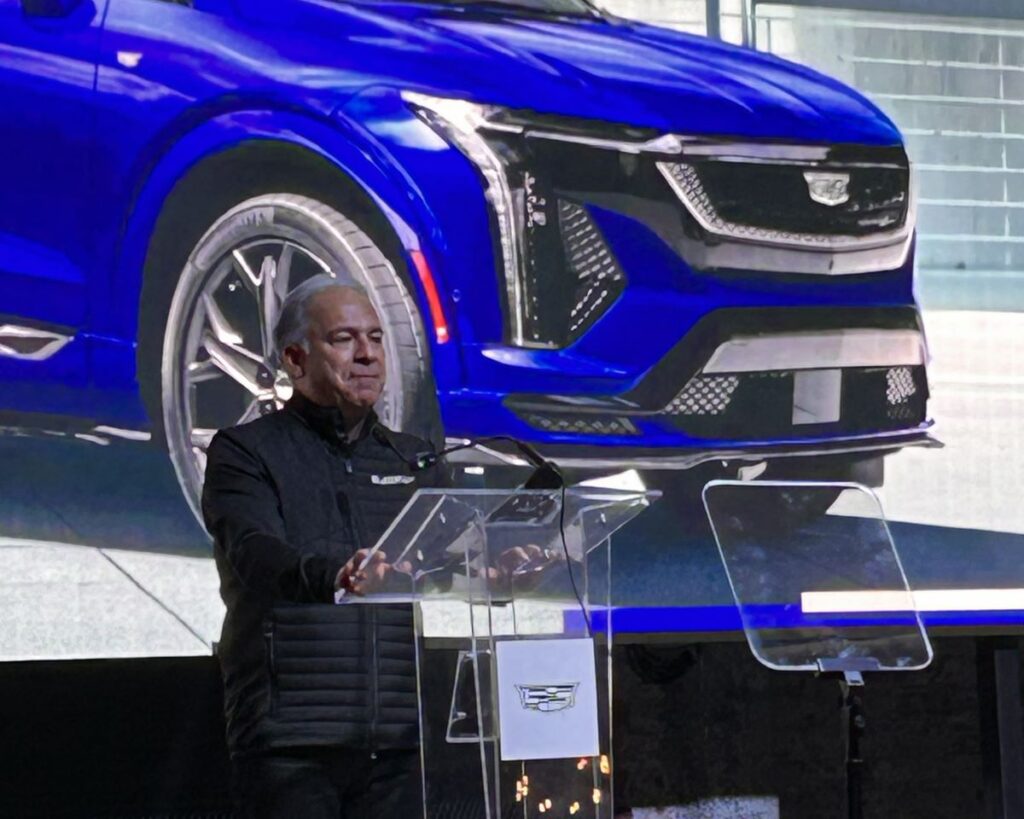 Francisco Garza, Presidente y director general de General Motors presentó OPTIQ-V 2026